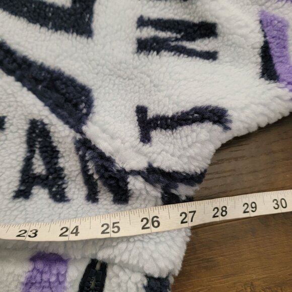 Free People Hit The Slopes Pullover Womens M Fleece Cozy Outdoors Boho Oversized - Picture 7 of 8